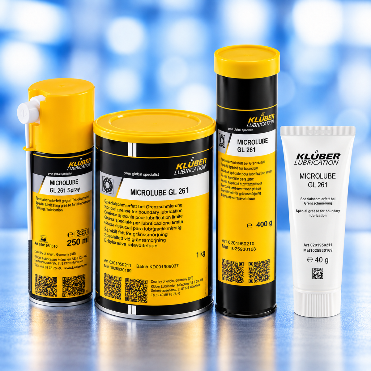 Klüber Microlube alle Gebinde