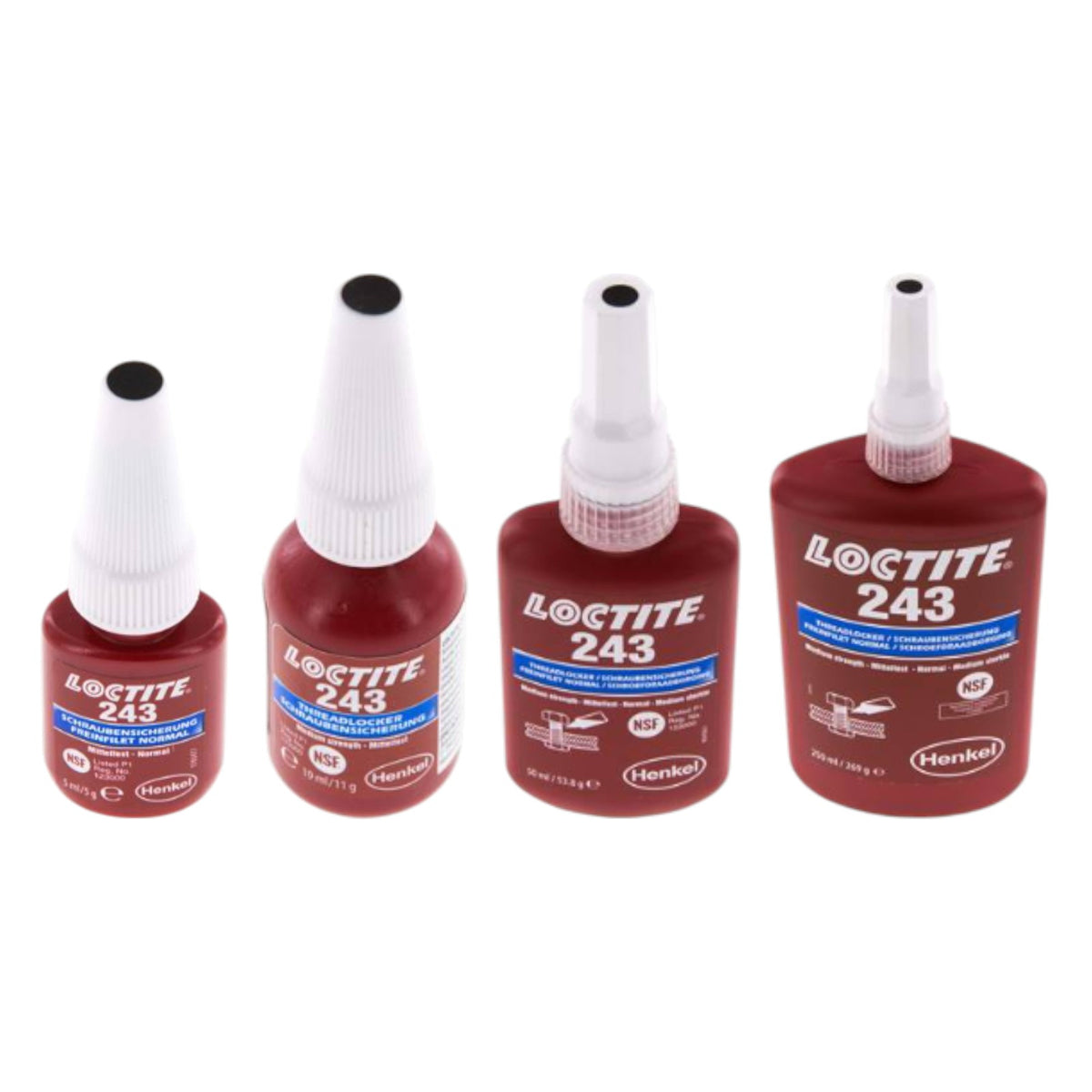 Henkel Loctite 243 Anaerobe Schraubensicherung mittelfest 250ml
