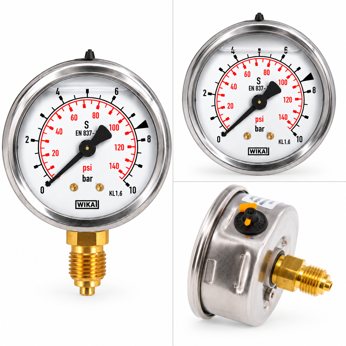 WIKA 213.53 Glycerinmanometer