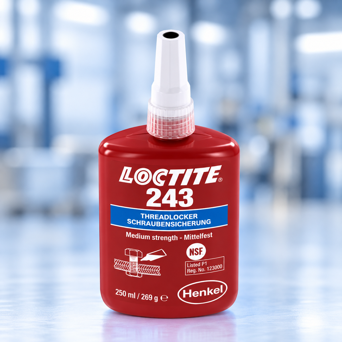 Henkel Loctite 243 Anaerobe Schraubensicherung mittelfest 250ml
