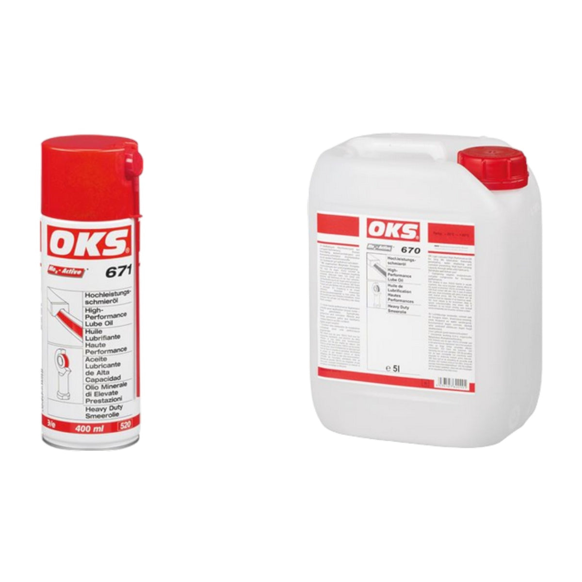 OKS 670 | Hochleistungs Schmieröl | 25 Liter Kanister (DIN 61)