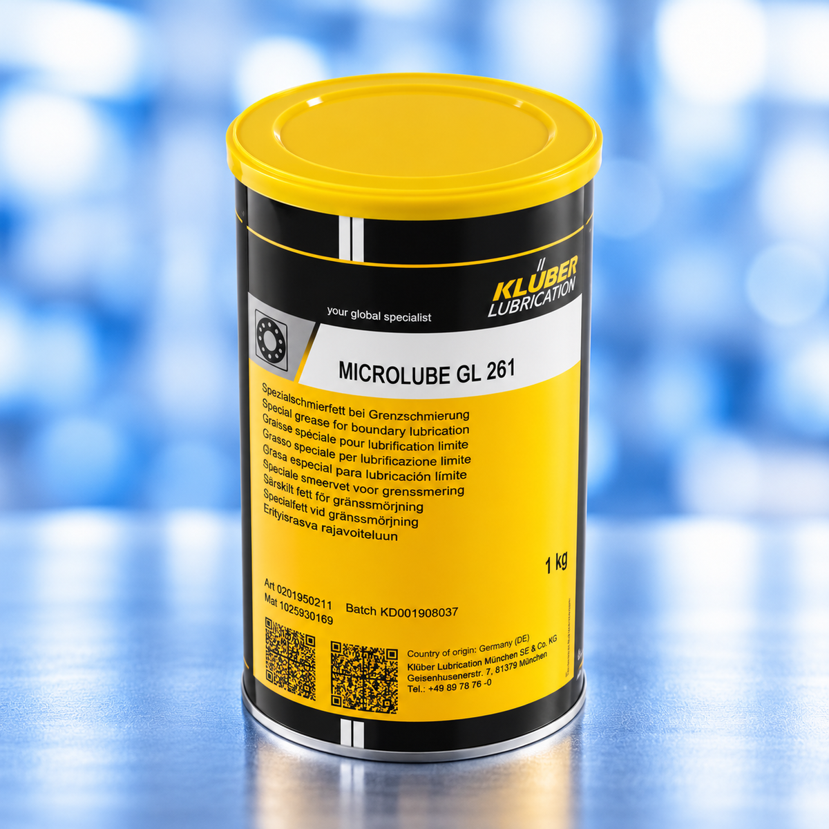 Klüber Microlube GL 261 - 1kg Dose