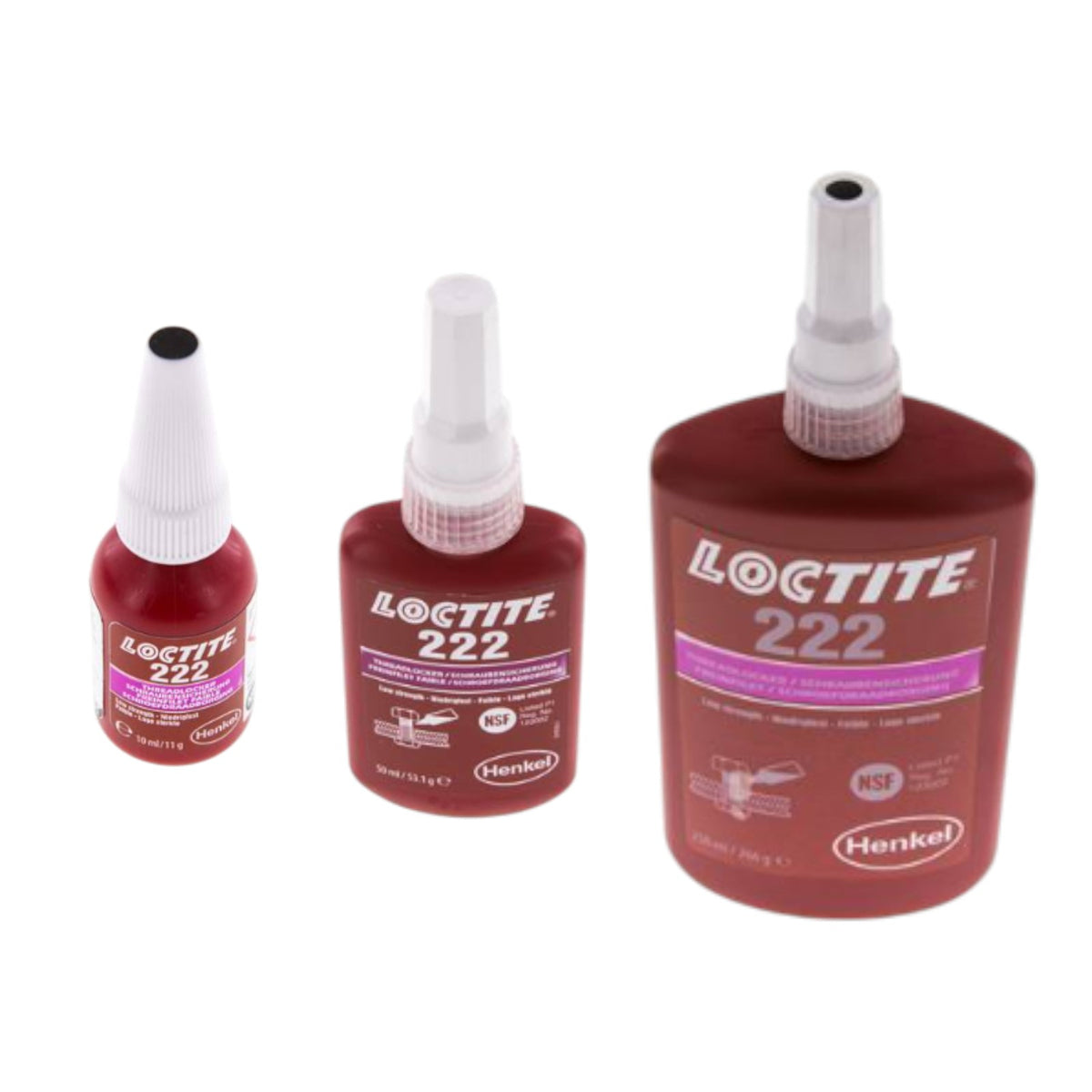 Henkel Loctite 222 Anaerobe Schraubensicherung niedrigfest  50 ml
