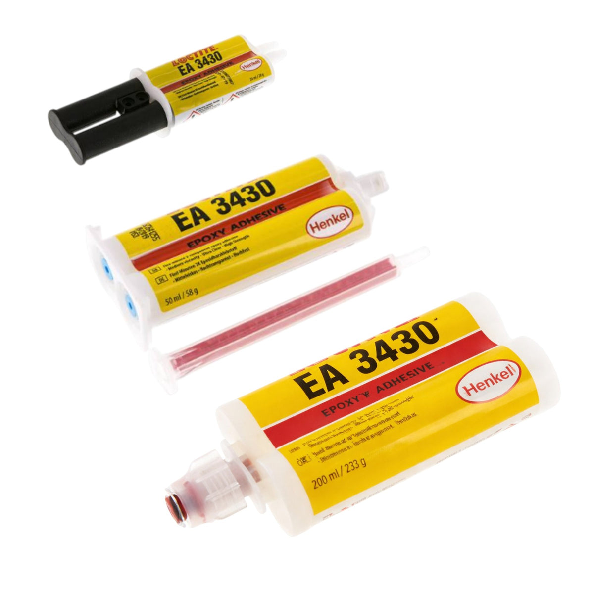Henkel Loctite 3430 Epoxid-Klebstoff 2 K Zwillingsspritze | 24ml