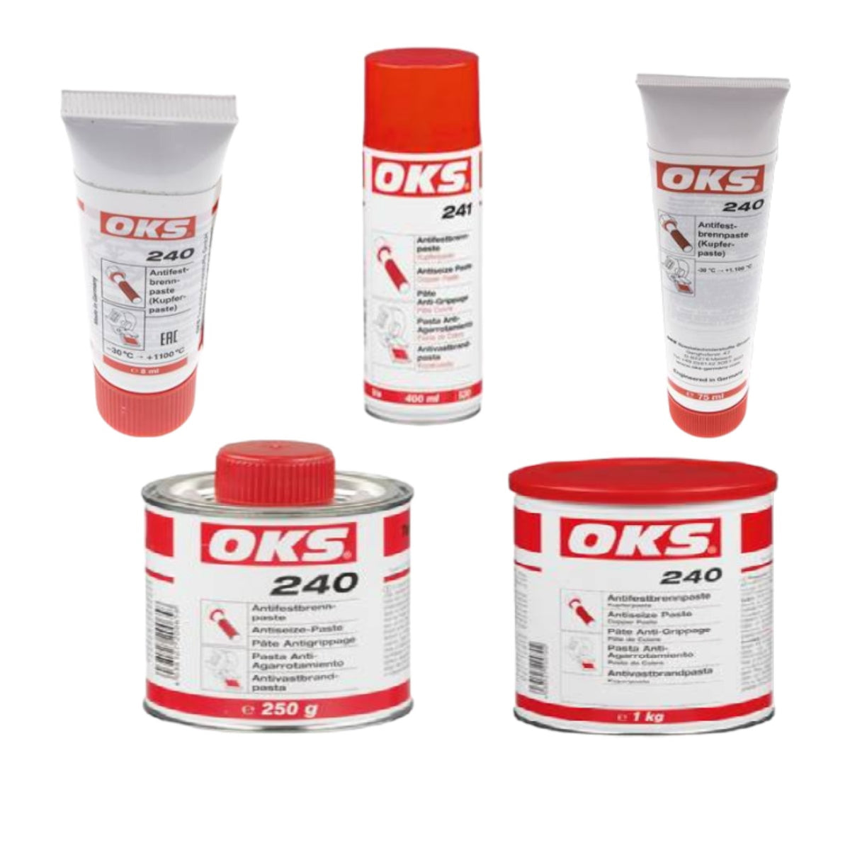 OKS 240 | Antifestbrennpaste | 8ml Tube