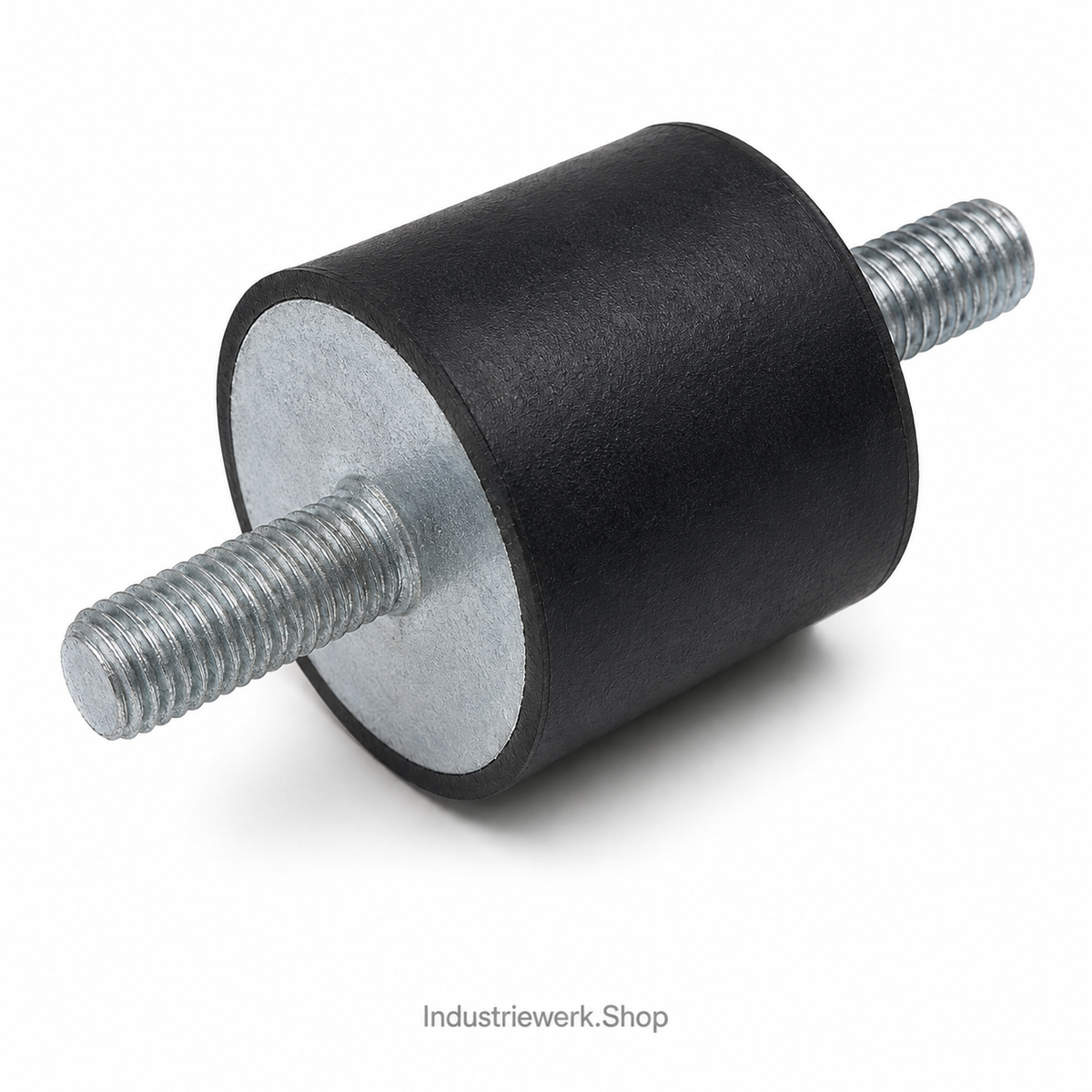 Schwingungsdämpfer Typ A | M6 - (AG/AG) | 25x30 mm | Stahl verzinkt